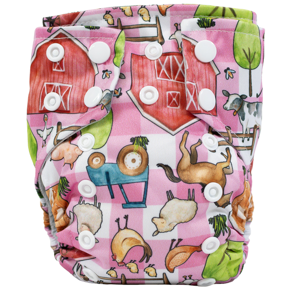 Tiny Tushies Newborn AIO Cloth Diaper - MOOGCO Baby