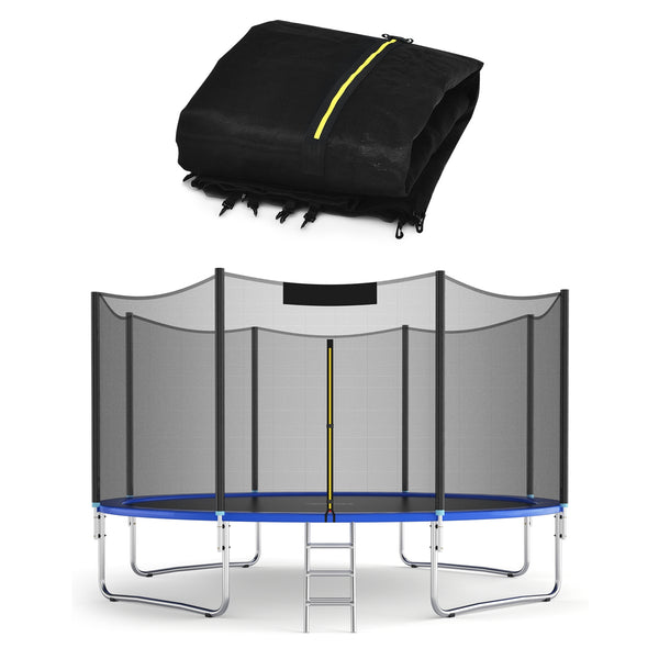 15 Feet Trampoline Safety Replacement Net - Durable protection enclosure for safe jumping fun.