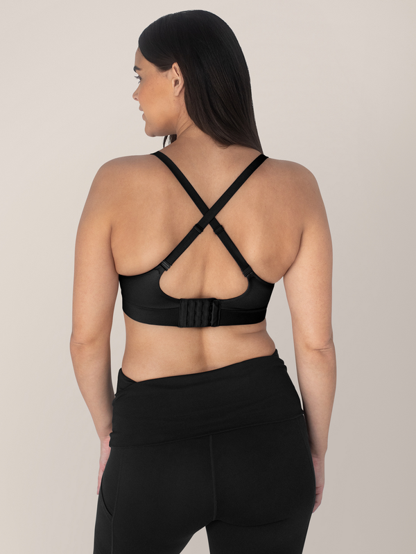 Minimalist Maternity & Nursing Bra | Black