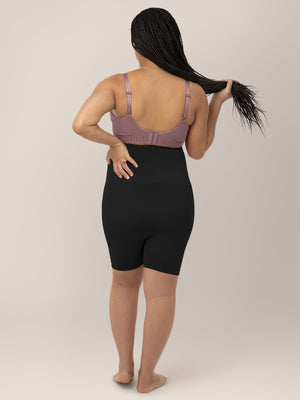 Seamless Bamboo Maternity No Rub Short | Black