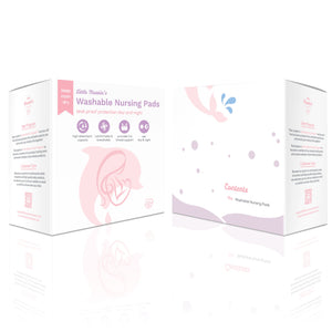 Little Martin's Washable Nursing Pads - 4 Counts - MOOGCO Baby