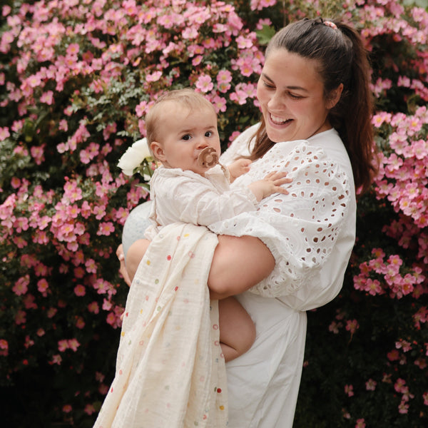 Organic Cotton Muslin Swaddle Blanket