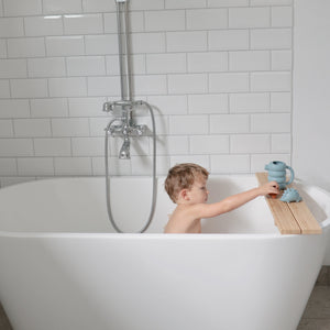 Mushie Silicone Watering Can Bath Toy Soft Lightweight