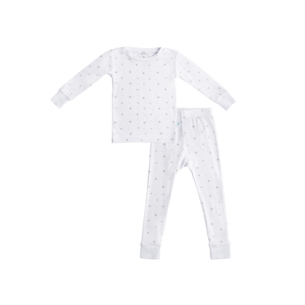 Toddler/Kids Bamboo Pajamas - Grey Star