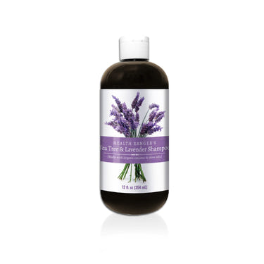 Health Ranger's Tea Tree and Lavender Shampoo 12 oz