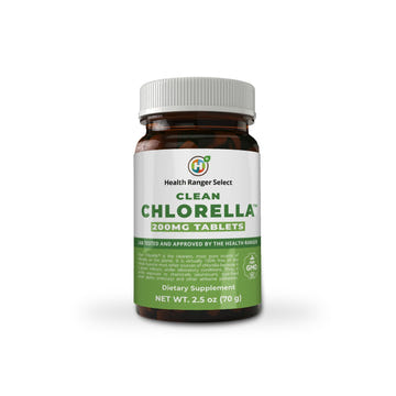 Clean Chlorella 200mg Tablets 2.5 oz (70 g)