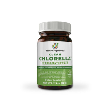 Clean Chlorella 200mg Tablets 2.5 oz (70 g)