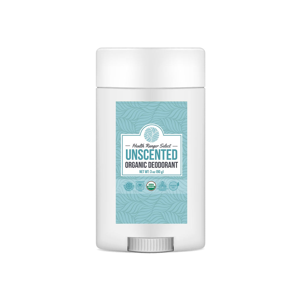 Organic Unscented Deodorant 3oz (90g)
