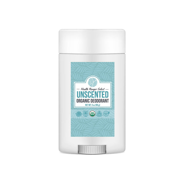 Organic Unscented Deodorant 3oz (90g)