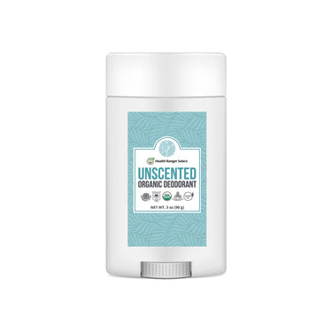 Organic Unscented Deodorant 3 oz (90 g)