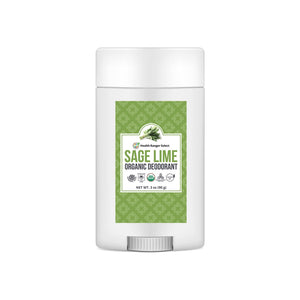 Organic Sage Lime Deodorant 3 oz (90 g)