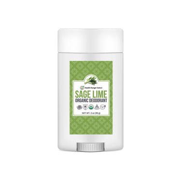 Health Ranger Store Organic Sage Lime Deodorant 3 oz (90 g)