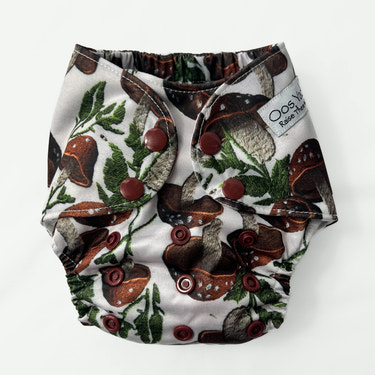 Wildling AIO (newborn) - Stitched Scarlet - MOOGCO Baby