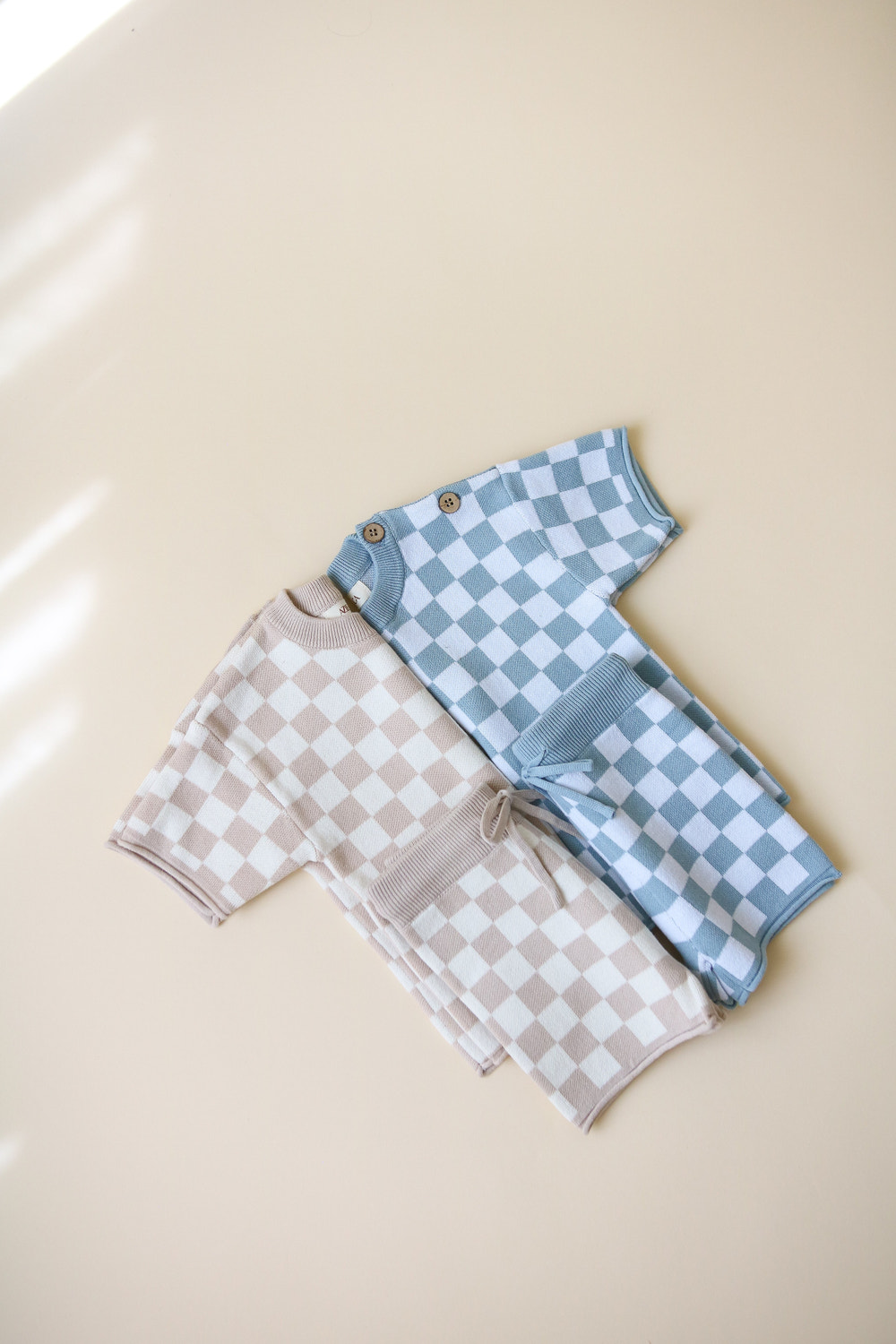 Checker Knit Set - MOOGCO Baby
