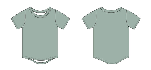 Sea Foam - Bamboo Tee