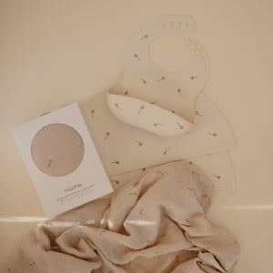 Mushie Extra Soft Muslin Crib Sheet 100% Cotton Pre-washed