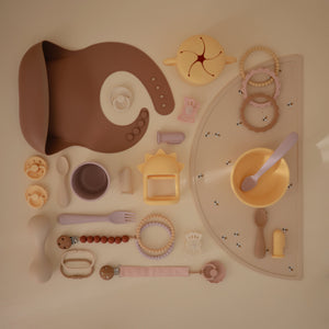 Mushie Silicone Placemat Food-Grade Silicone Soft Colors