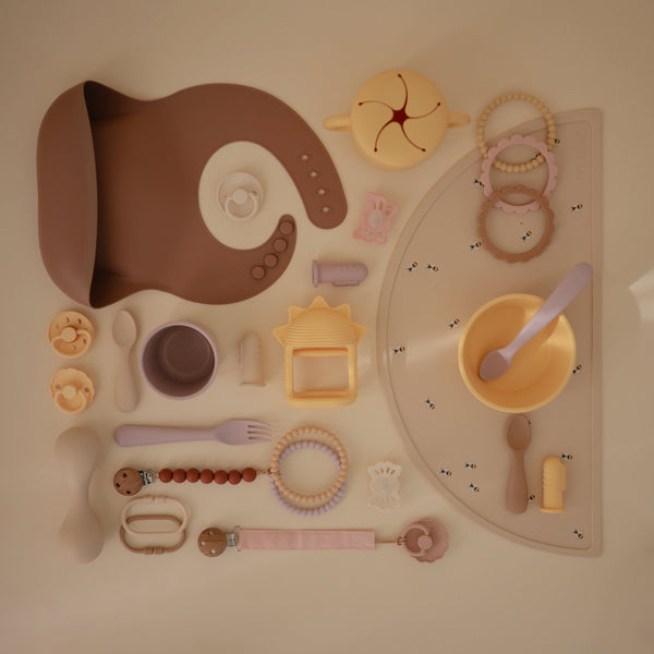 Mushie Silicone Placemat Food-Grade Silicone Soft Colors