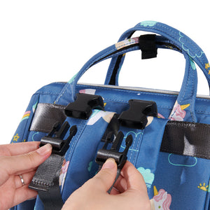 Open-Wide Diaper Backpack