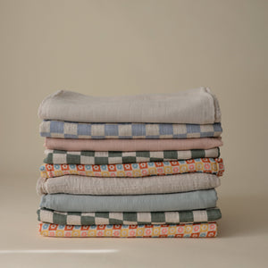 Organic Cotton Muslin Swaddle Blanket