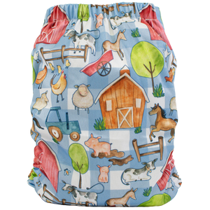 Slim Fit AIO Cloth Diaper