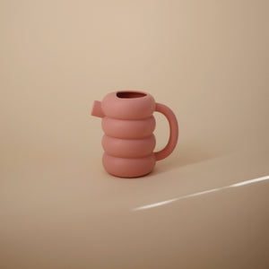 Mushie Silicone Watering Can Bath Toy Soft Lightweight