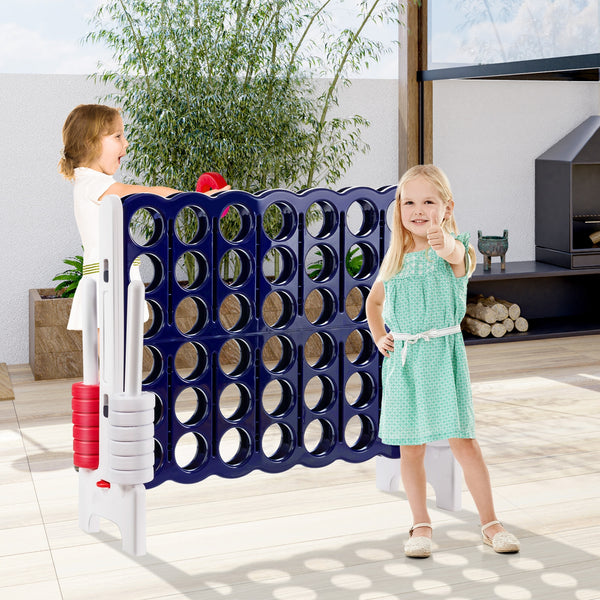 Jumbo 4 in a Row 4-to-Score Giant Game Set - Weather-Resistant