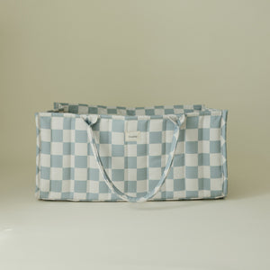 Mushie Diaper Caddy Quilted with Removable Dividers