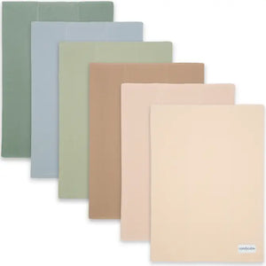 Cotton Burp Cloths in Multi