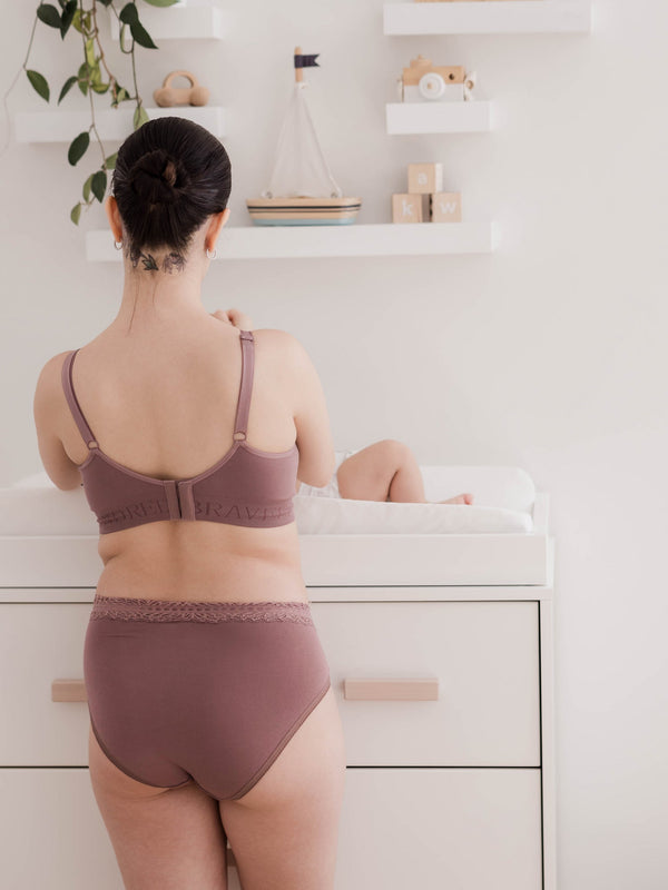 High-Waisted Postpartum Underwear Pack | Dusty Hues