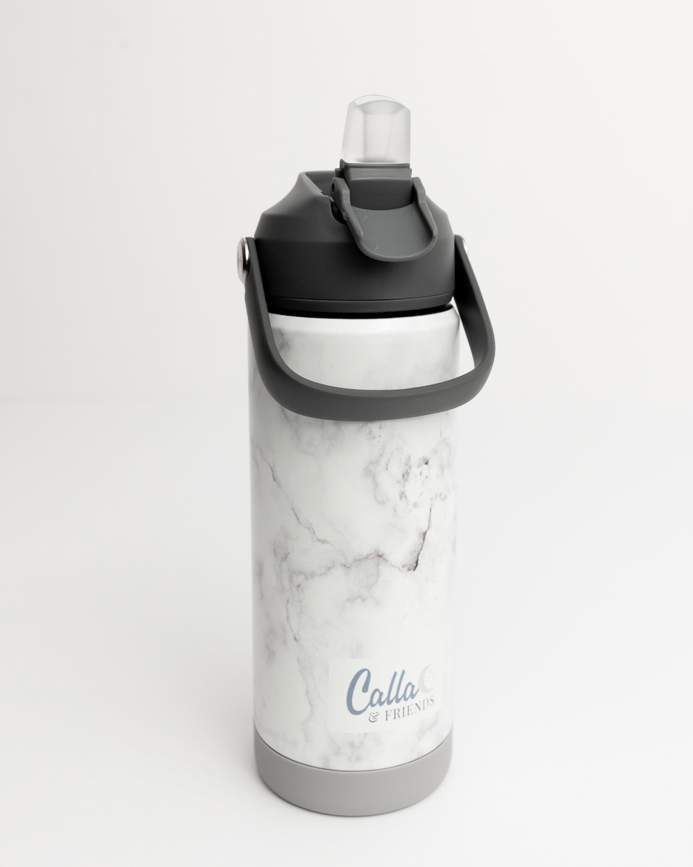 Kyler Tumbler in Marble - Stylish food storage for babies, perfect for on-the-go meals and snacks.