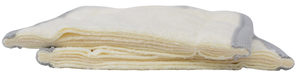 Slim Fit - 6 layer Natural Fiber Cloth Diaper Inserts - MOOGCO Baby