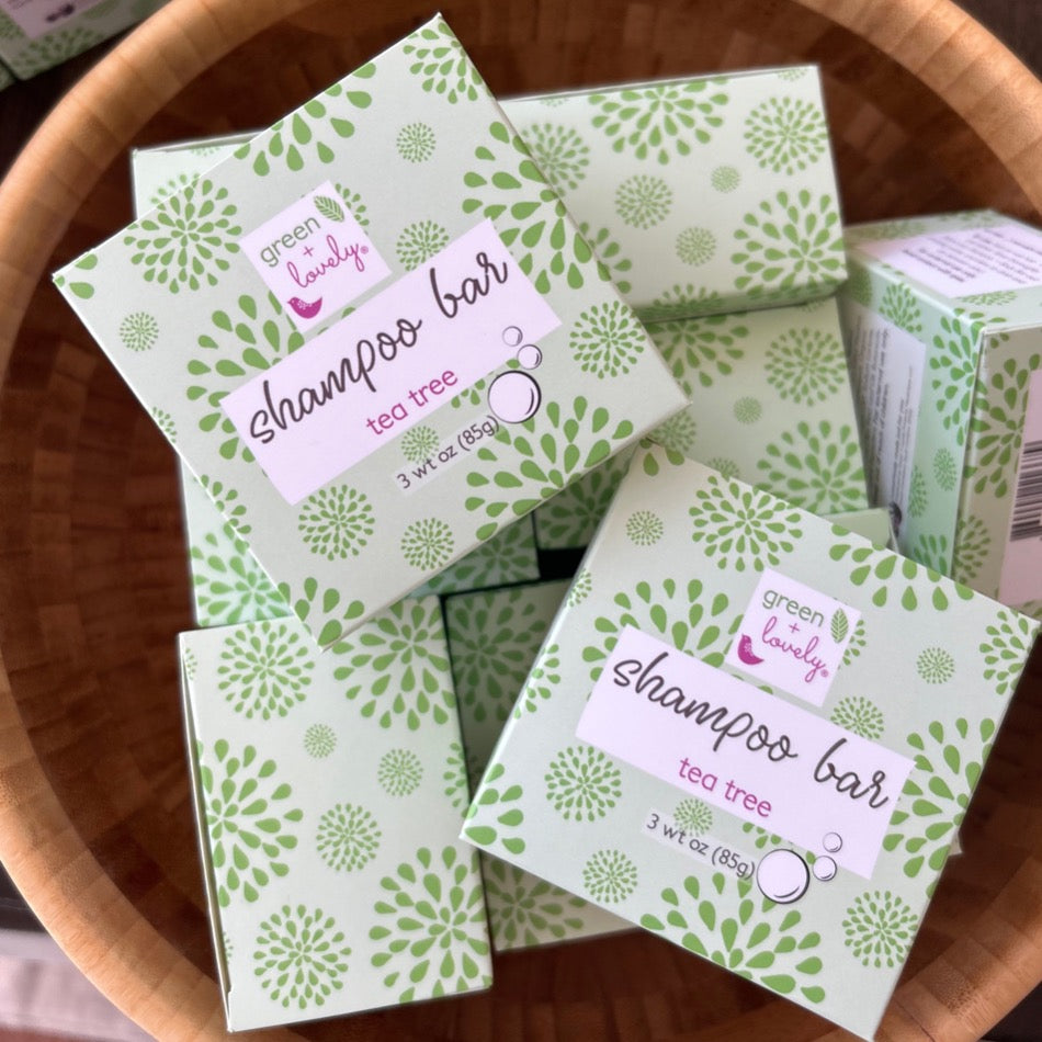 Solid Shampoo Bar /// Tea Tree