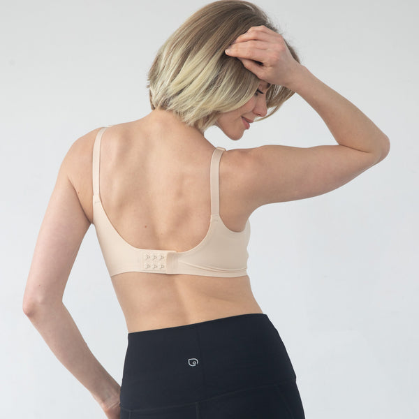 Ella - Mesh Second Skin Nursing Bra (Nude)