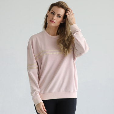 Celine Slouchy Nursing Pullover (Faded Pedal)