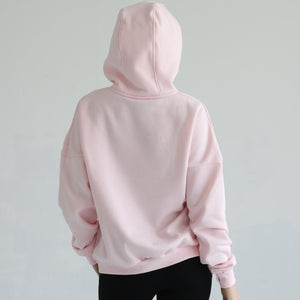 Isabella Ultra Soft Oversized Nursing & Pregnancy Hoodie (Blush Pink)