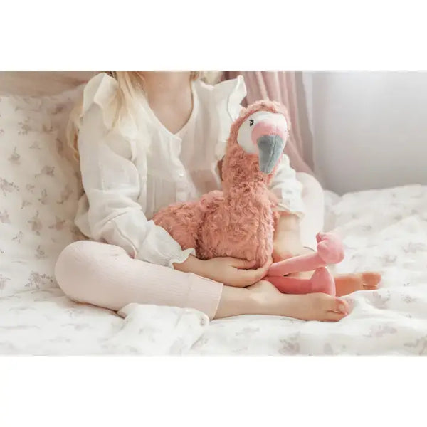 Francesca the Weighted Flamingo Plush Toy