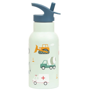 Kids Stainless Steel Water Bottle - Vehicles