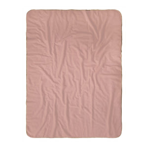Personalize the Classic Name sherpa baby blanket in blush with your baby's name