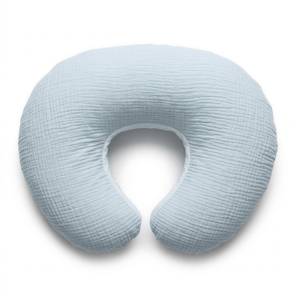 Wendy Anne C-Shaped Nursing Pillow Cover Organic Cotton Gauze