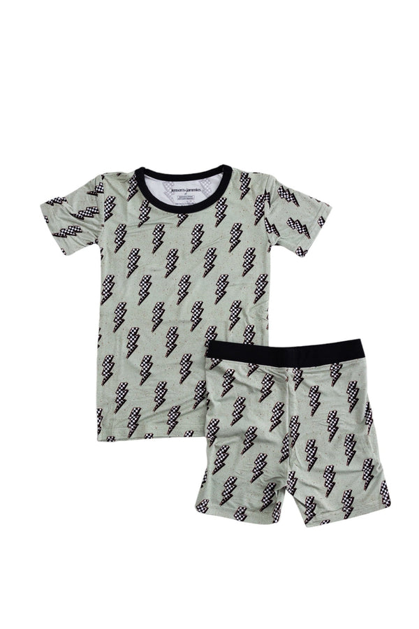 "Strike All Night Short Set for babies - stylish and comfortable clothing for warm nights."