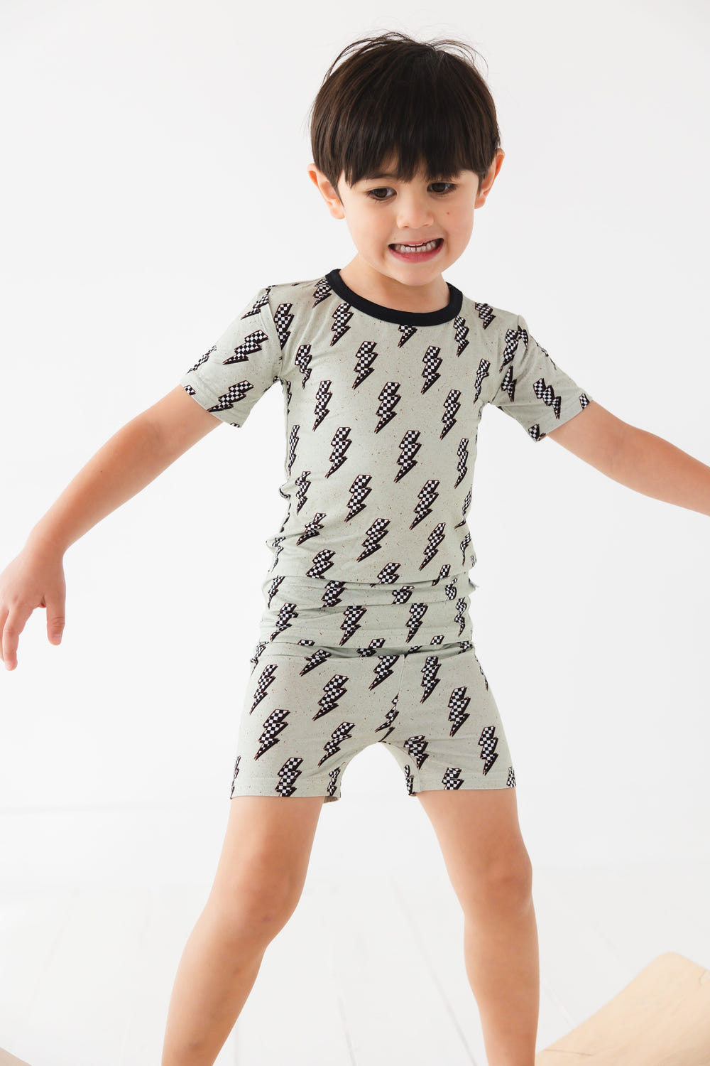 "Strike All Night Short Set for babies - stylish and comfortable clothing for warm nights."