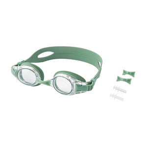 Anti UV fog swim goggles for babies, perfect for outdoor water play, shown at angle 31.
