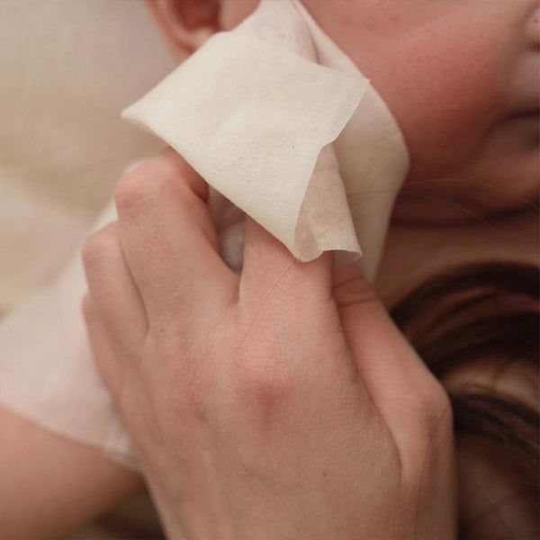 UNBLEACHED, 100% COTTON WATER WIPES. 60 COUNT PACKS