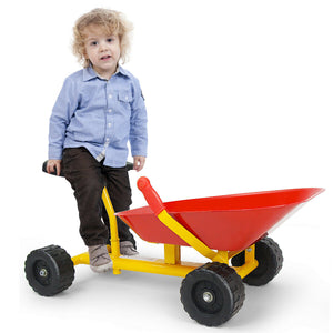 8 Inch Heavy Duty Kids Ride-on Sand Dumper with 4 Wheels
