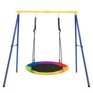 Extra Large Heavy Duty A-Frame Steel Swing Stand - Weather