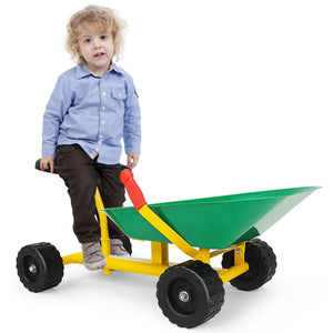 8 Inch Heavy Duty Kids Ride-on Sand Dumper with 4 Wheels