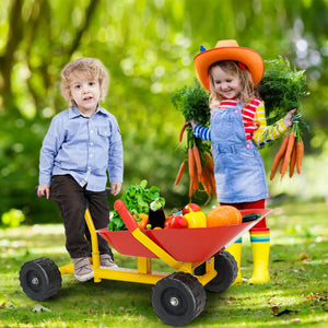 8 Inch Heavy Duty Kids Ride-on Sand Dumper with 4 Wheels