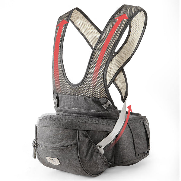 Two Shoulder Straps Baby Hipseat