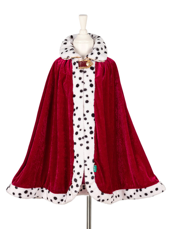 King Louis Costume Cloak for Kids - Carnival & Festive Use - sz 4-8 yrs